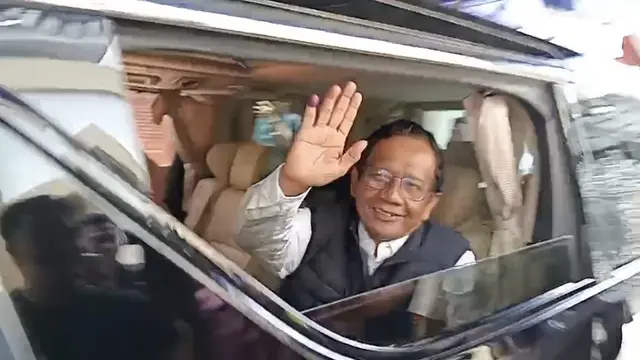 Calon wakil presiden (cawapres) nomor urut tiga Mahfud MD. (Liputan6.com/Nanda Perdana Putra).